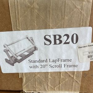 Standard Lap Frame with 20” scroll frame NIB